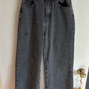 SHEIN Charcoal Denim Jeans